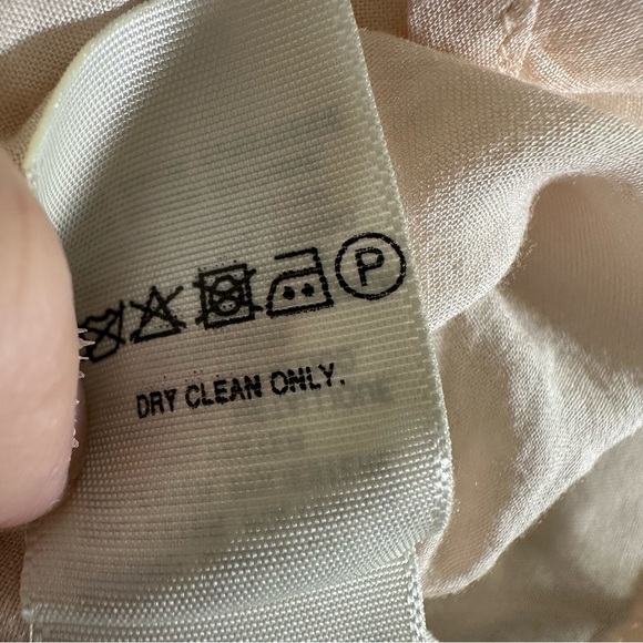 Moulinette Soeurs x Anthropologie April Textured-Jacquard Gold Dress Size 2 - Picture 13 of 16